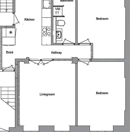 Korsgade Apartment *